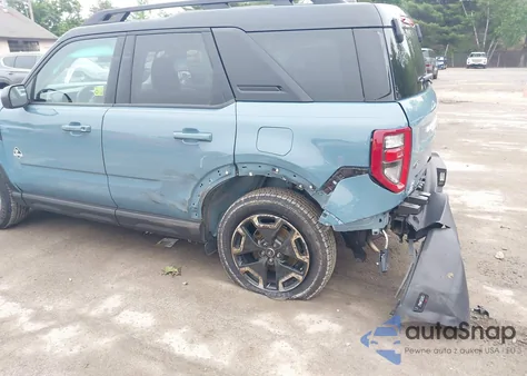 2022 Ford Bronco Sport Outer Banks z USA, uszkodzony, nr VIN 3FMCR9C64NRE29832